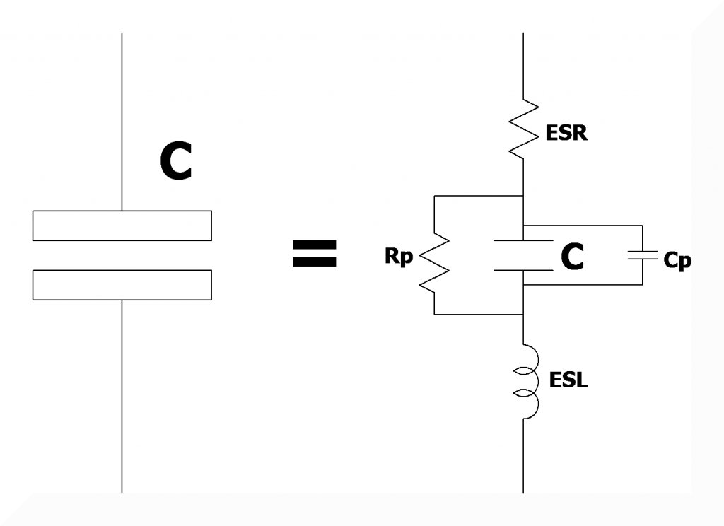  elementi elettrici condensatore reale