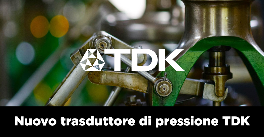 Nuovi trasduttori di pressione TDK