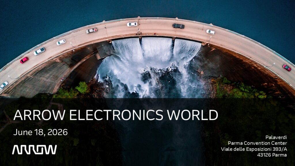 Arrow Electronics World 2026 torna a Parma con focus su AI e futuro dell’elettronica
