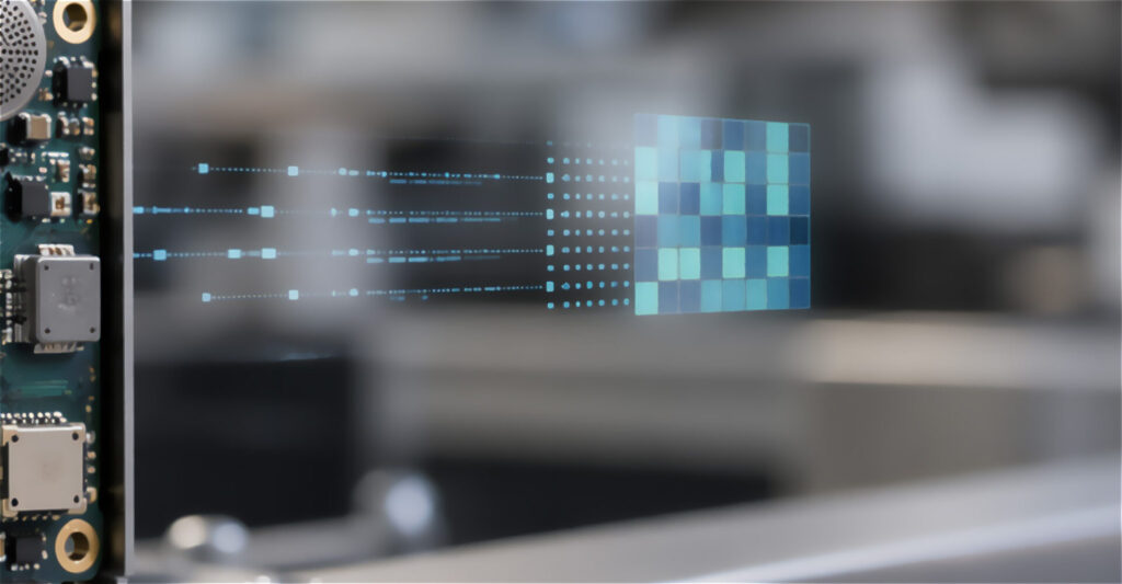 Smart sensing industriale: nodi con AI e DSP integrati